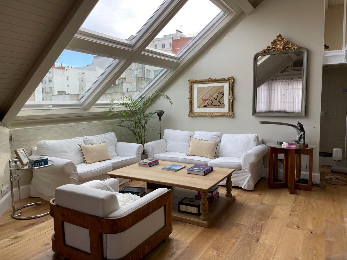 Espectacular Apartamento En El Centro De La Ciudad A Coruña Dış mekan fotoğraf