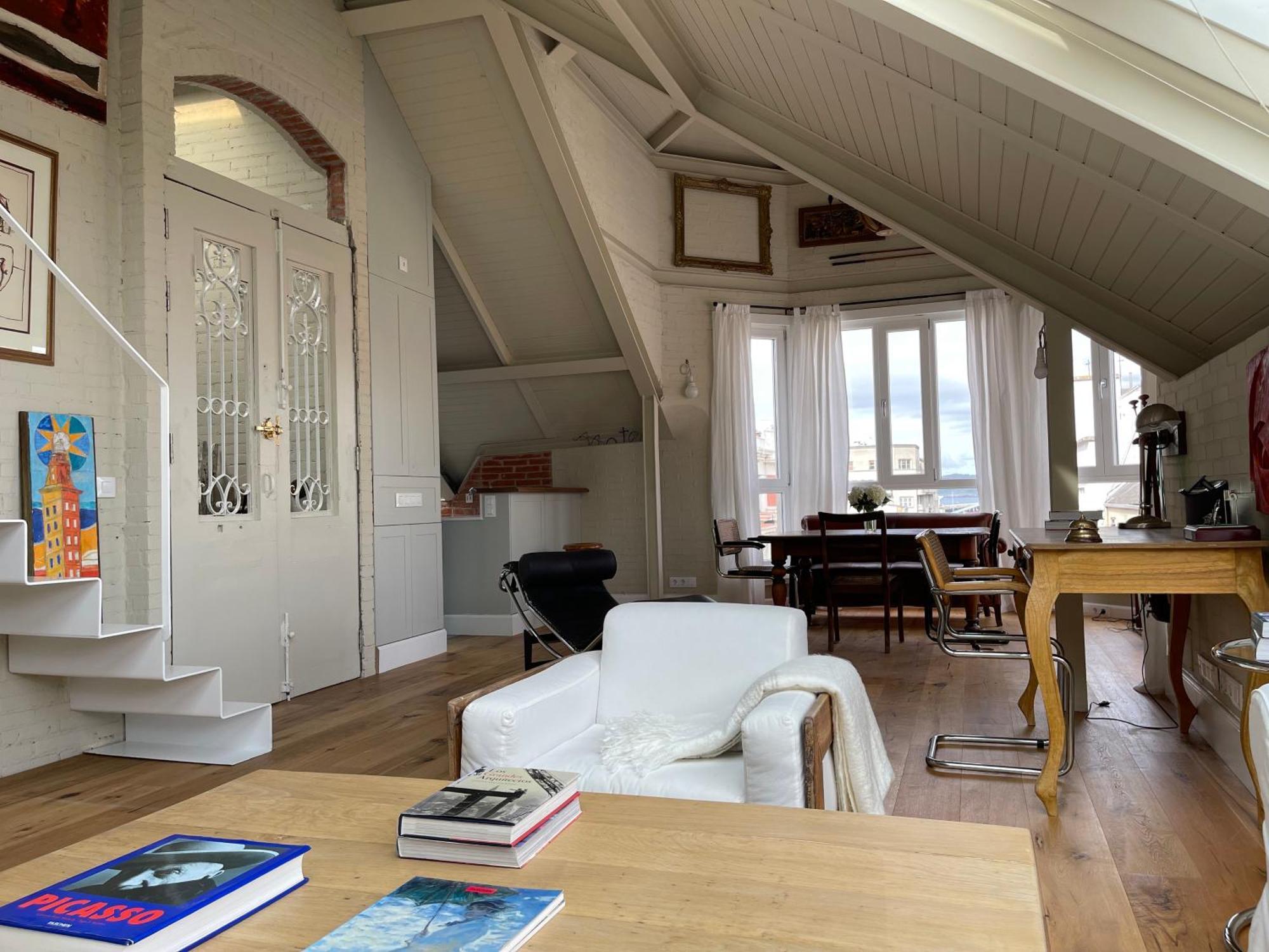 Espectacular Apartamento En El Centro De La Ciudad A Coruña Dış mekan fotoğraf