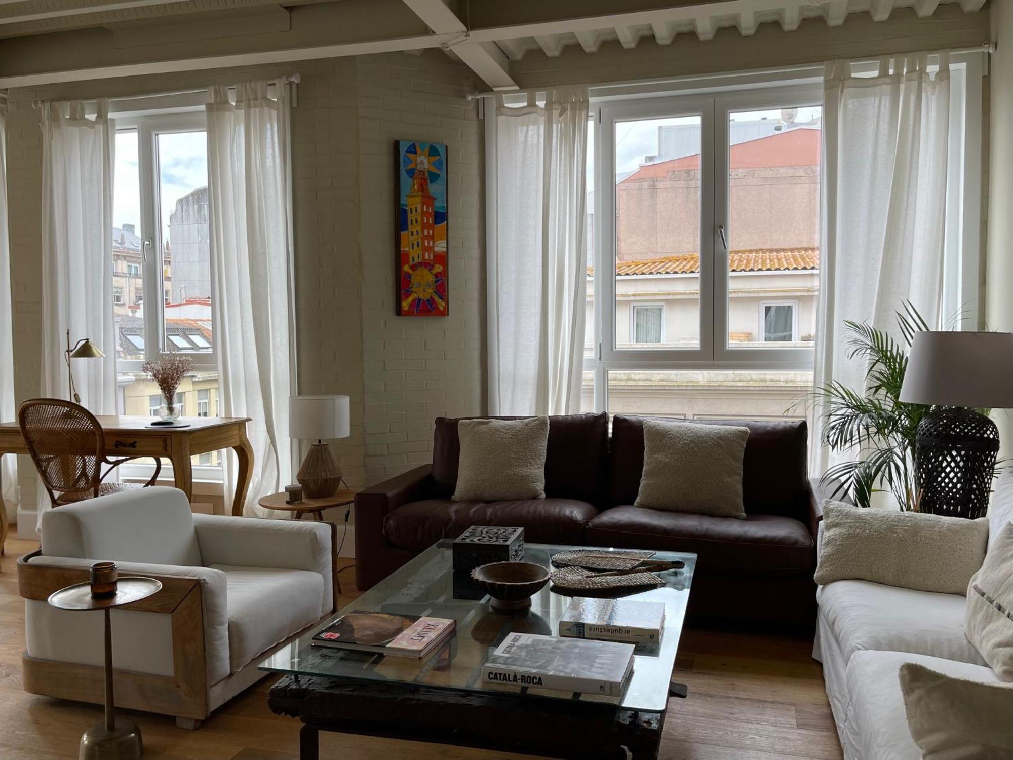 Espectacular Apartamento En El Centro De La Ciudad A Coruña Dış mekan fotoğraf